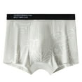 thumbnail image 1 of Savings Up to 50% off Men's Underwear Briefs Soft Comfy Digital Printing Breathable Close Fitting Underpants Comfortable Boxers Gray 3XL, 1 of 3