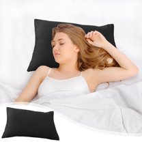 Savings Up to 65% off Pillow, InsCrazy Solid Color Brushed Pillowcase Comfortable Pillowcase