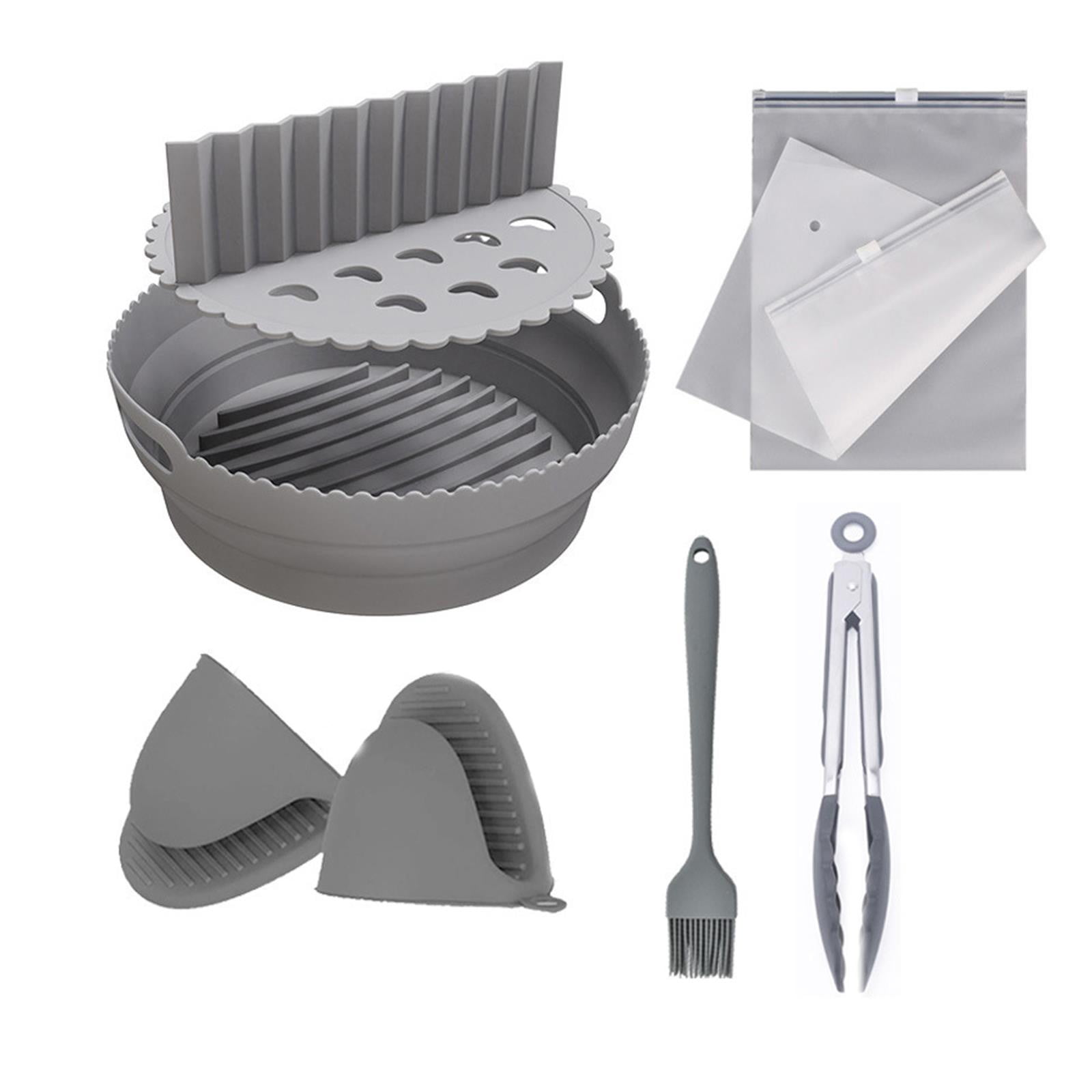 Savings! VISALY Air Fryer Silicone Baking Pan Accessories Upgrade