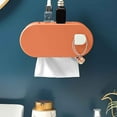 thumbnail image 1 of Wall-mounted Home Living Room Punch-free Tissue Box Kitchen Toilet Storage Box Wall-mounted Paper Box, Organization and Storage, 1 of 7