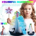 thumbnail image 1 of Savings Week karymi Colorful Growing Crystal Tree Paper Toy with Chemical Reagents 3 Tree Set with Water Packs and Plastic Containers Science Experiment Kit Christmas Gifts Savings Week, 1 of 8