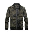 thumbnail image 1 of Black and Friday Deals Cotonie Winter Jackets for Men Windbreaker Winter Jacket Waterproof Camouflage Zipper Coat, 1 of 6