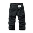 thumbnail image 1 of Fashion YLSDY Cargo Pants for Men Multi-Pocket Tapical Pant Rip Stop Relaxed Fit Harem Outdoor Straight Leg Casual Workwear Black XXXL, 1 of 4