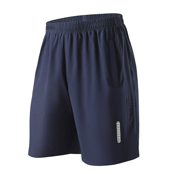 Fashion YLSDY Mens 6 Inch Shorts Comfy Quick Dry Gym Athletic Workout Short Pants Leggings Basketball Tennis Hiking Trousers Navy L
