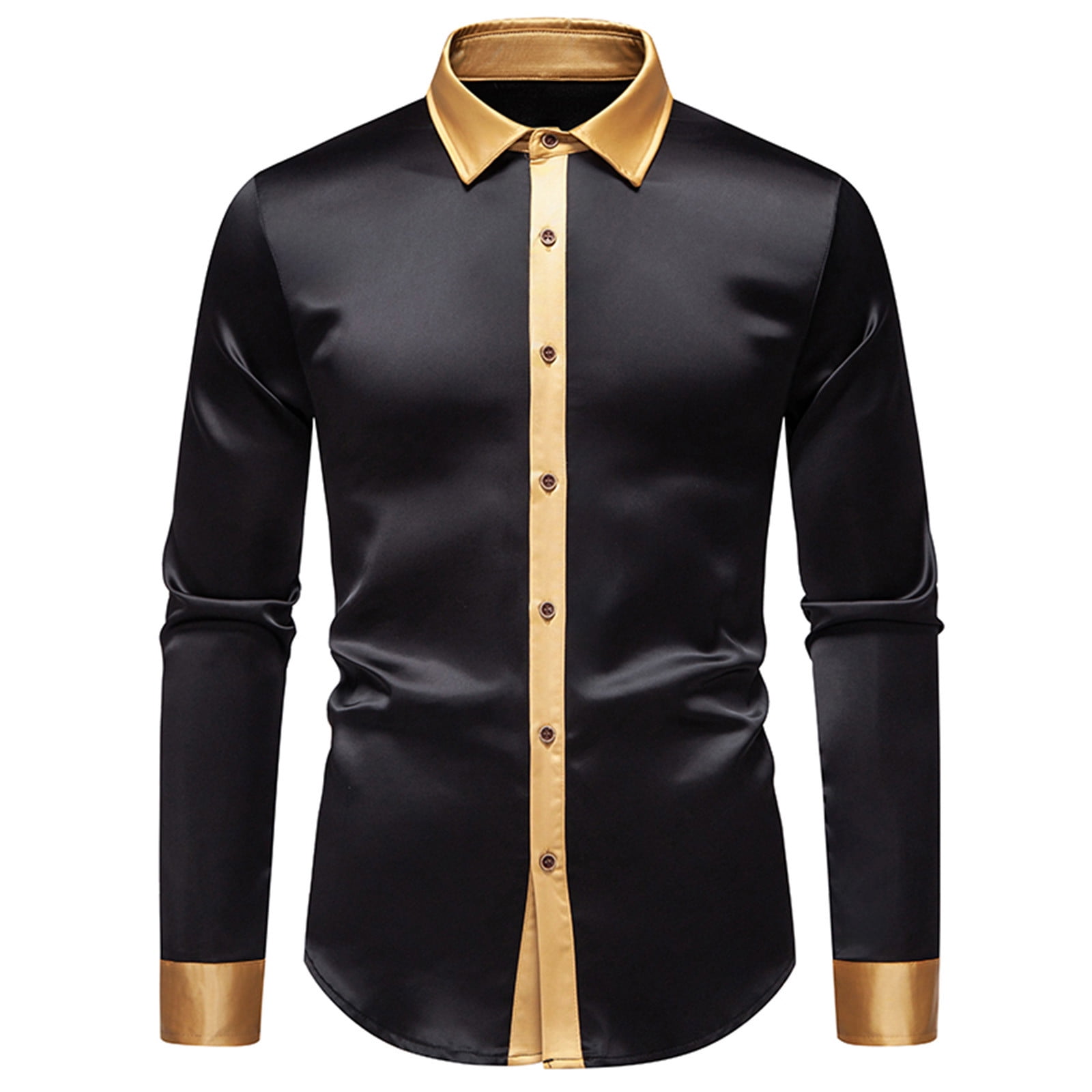 badass dress shirts Amazon.com: Mens Black Dress Shirts Long Sleeve Wrinkle Free Stretch Button  Down Small