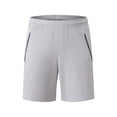 thumbnail image 1 of Fashion YLSDY Mens Summer Athletic Running Shorts Quick Dry Workout Lightweight Sports Gym Hiking Tennis Short Pants with Pockets Gray XXL, 1 of 9