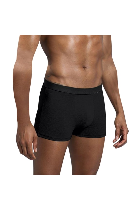 Men's Boxers Briefs Underwear Men's Sports Cotton Printed Seamless Breathable Four Corner Underwear And Flat Corner Pants