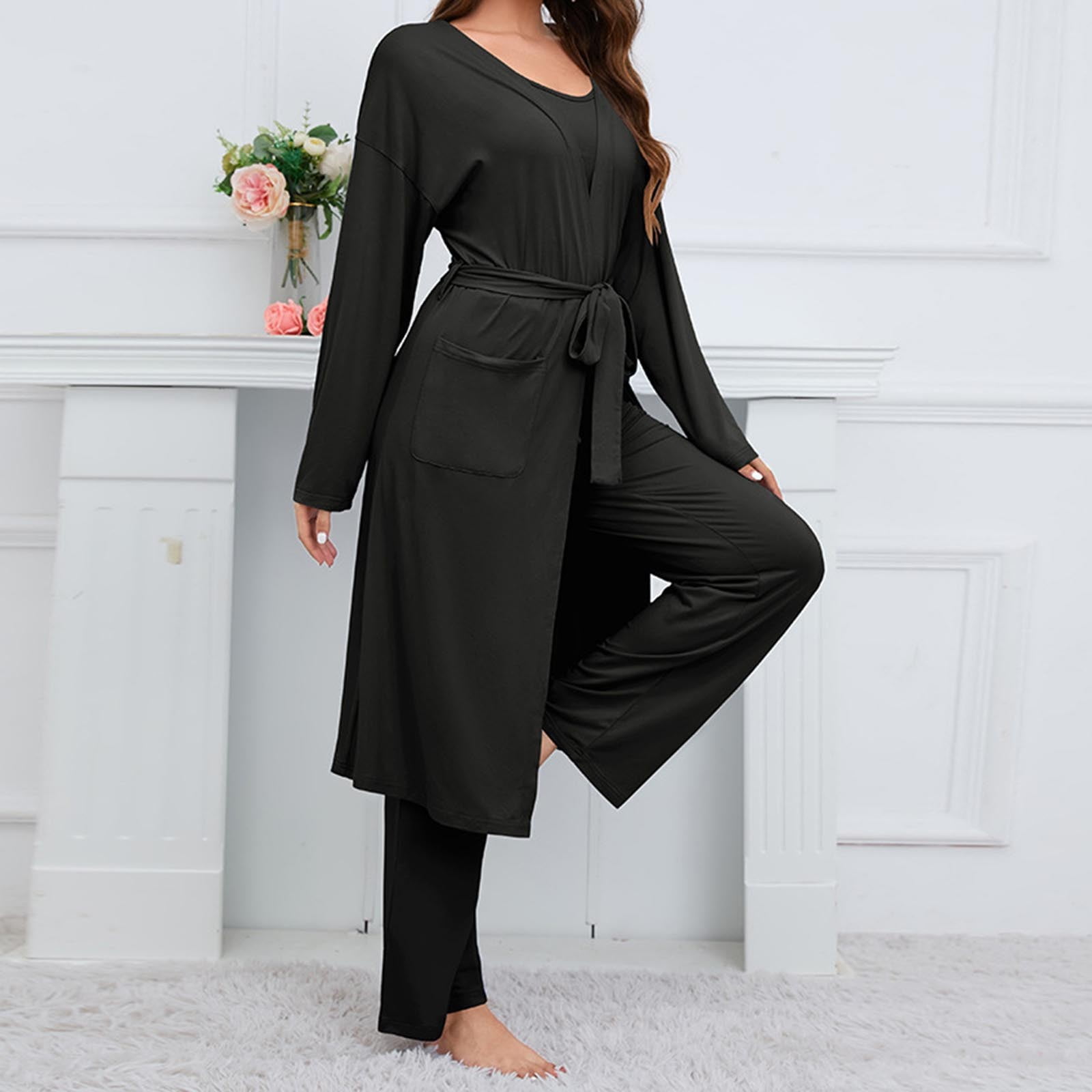 Casual Street Solid Sequins Cardigan Collar Long Sleeve Two Pieces Casual Street Solid Sequins Cardigan Collar Long Sleeve Two Pieces
