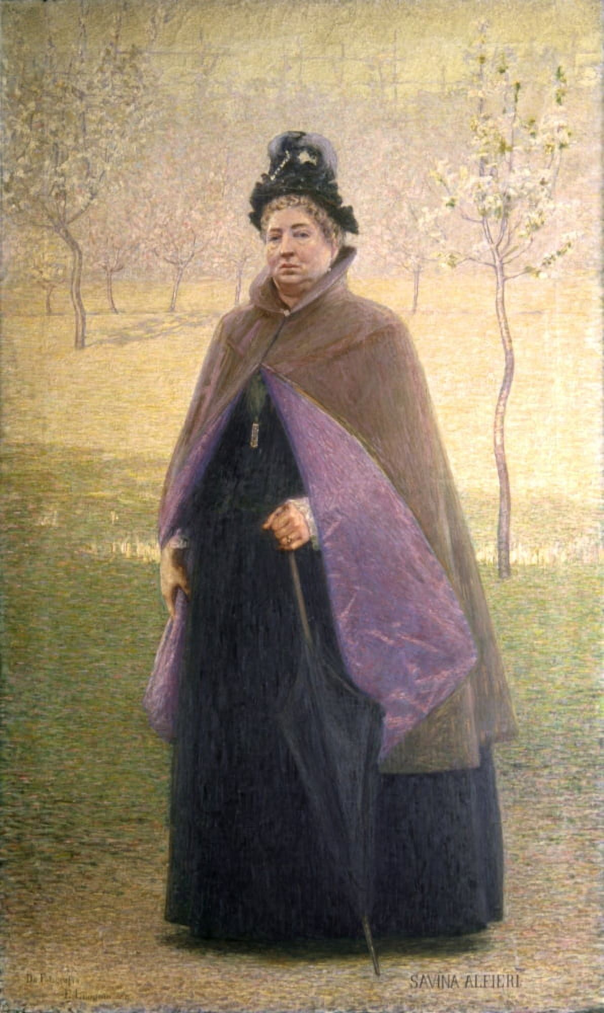Savinia Alfieri Nasoni Canvas Art - (24 x 36)