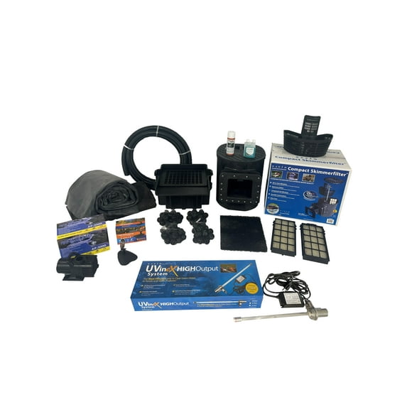 Half Off Ponds Savio Select 3000 EPDM Pond Kit with UV Clarifier, 15 ft. x 25 ft.