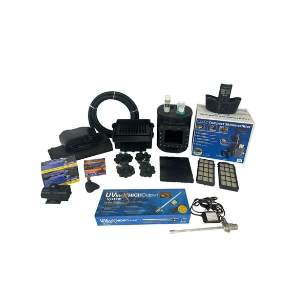 Half Off Ponds Savio Select 3000 PVC Pond Kit with UV Clarifier, 20 ft. x 20 ft.