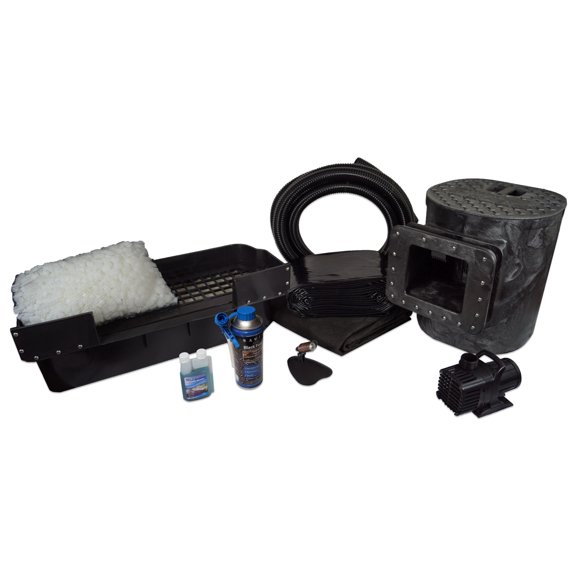 Savio Select 3000 Complete Water Garden and Pond Kit with 10 x 10 Foot PVC Plastic Liner - PVCSA5