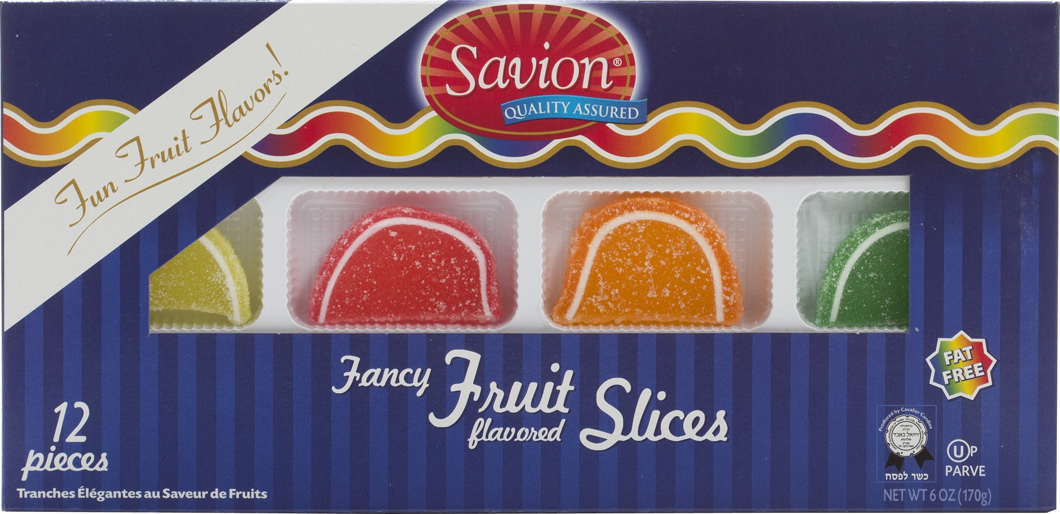 Savion Fruit Slices, 6 oz