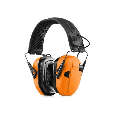 Savior Equipment Apollo Electronic Sound Suppressor, Orange, Collapsed: 5.5 x 5.5 x 4
