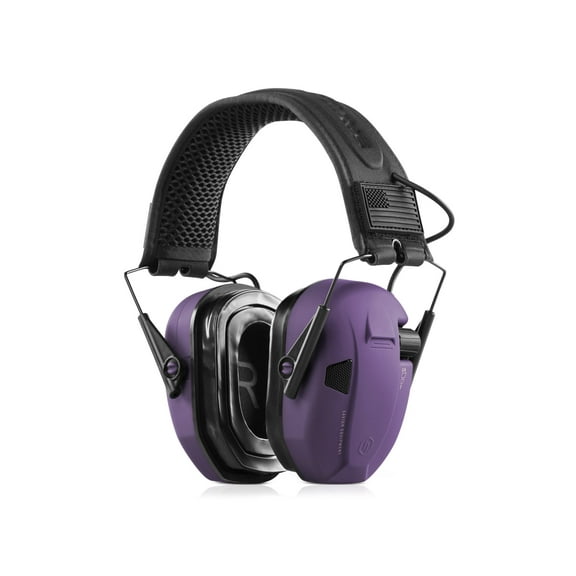 Savior Equipment Apollo Electronic Sound Suppressor, Purple, Collapsed: 5.5 x 5.5 x 4