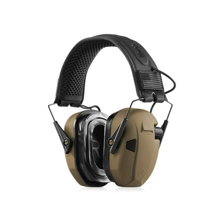 Savior Equipment Apollo Electronic Sound Suppressor, Tan, Collapsed: 5.5 x 5.5 x 4