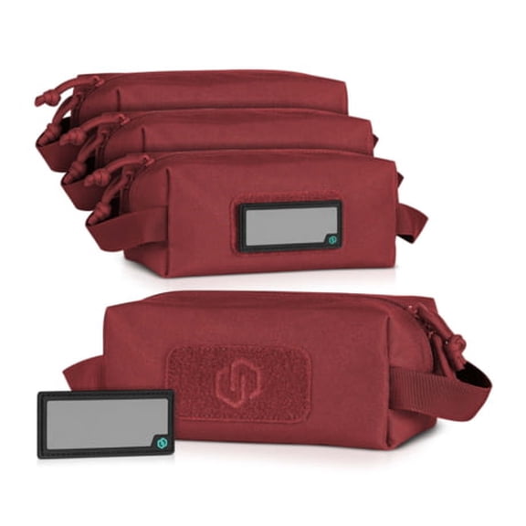 Savior Equipment Loose Sac Soft Ammo Carrier, Sedona Red, 7.75in x 3.5in x 4in,