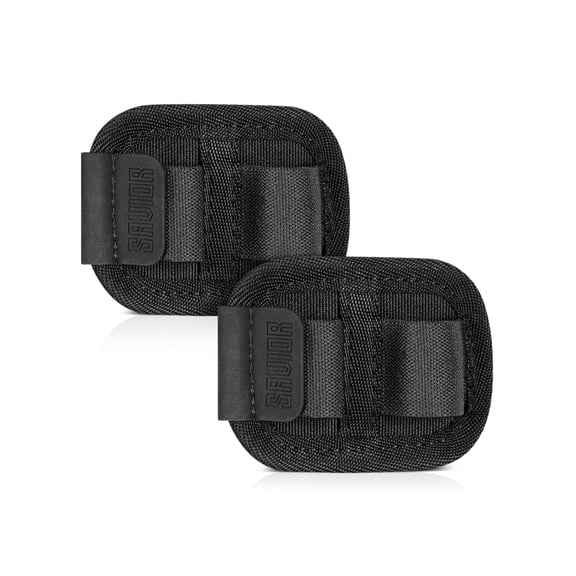 Savior Equipment Shotgun Shell Cards - 2 Rounds, Black, 2.25in x 3in, Black, 2.2