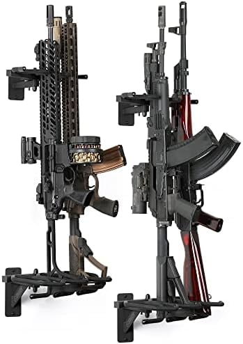 Savior Equipment Wall-Mount Rifle Rack Tactical Shotgun Carbine Firearm ...