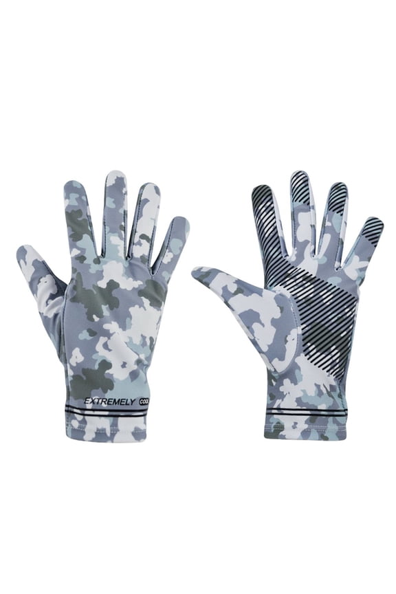 Savior Full Finger Ice Silk Gloves, Adult Outdoor Sports Lightweight Sun Protection Gloves