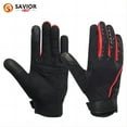 thumbnail image 1 of Savior Heat Full-Finger Bike Gloves Outdoor Breathable Anti-Skid Shock Workout Gloves for Men&Women Cycling Fishing Clambing Accessories,Black, 1 of 9