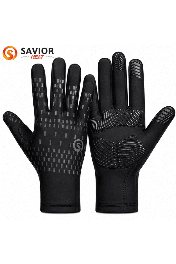 Full Finger Workout Gloves Anti-slip Breathable Bike Gloves Touch Screen for Casual Fitness Outdoor Driving MTB Cycling Gloves，Unisex