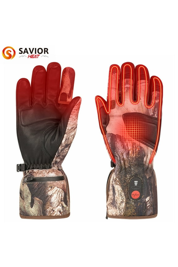 Men's Heated Gloves Perfect Winter Thermal Hunting Gloves Outdoor Camouflage Hiding Hunting Gear