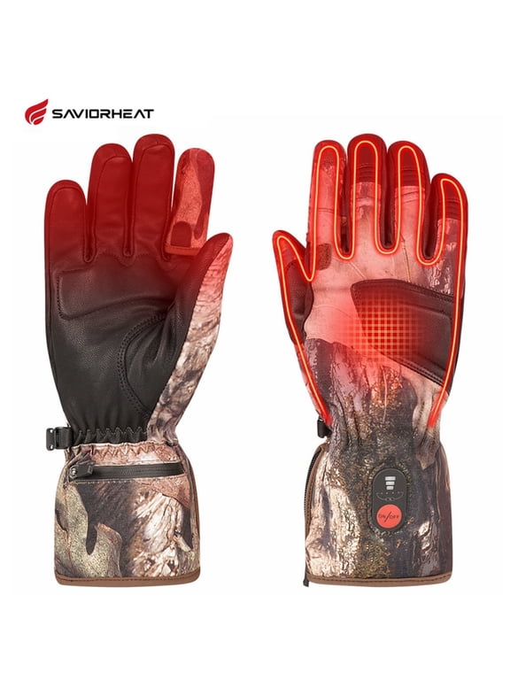 Men's Heated Gloves Perfect Winter Thermal Hunting Gloves Outdoor Camouflage Hiding Hunting Gear