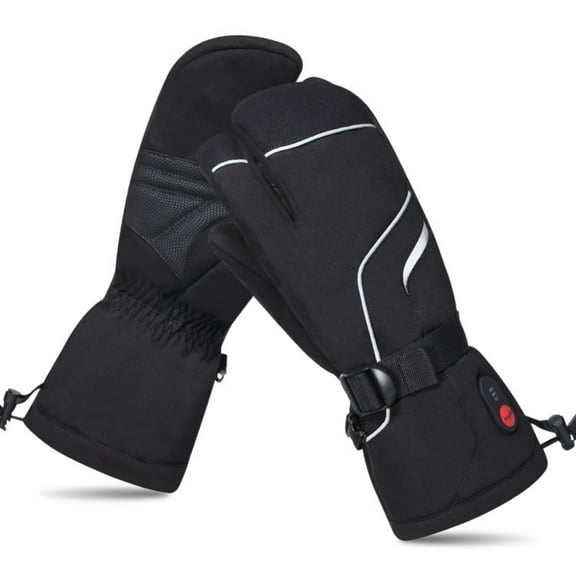 Savior Heated Mittens for Men Women, Heated Gloves Unisex Rechargeable Battery Powered Electric Heated Ski Gloves, Winter Gloves for Arthritis Skiing Hiking Outdoor