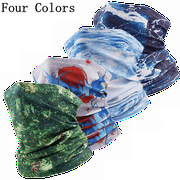 SAVIOR HEAT Summer Wrap Evolve like Silk Scarf Multi Printed Square Scarves for Men and Women