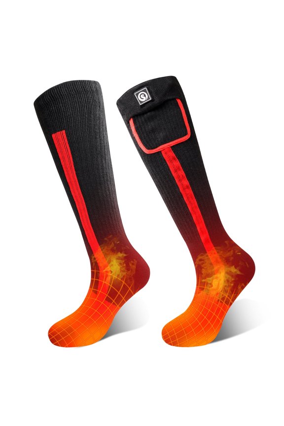 Winter Heated Sock Rechargeable Battery Stocking Women Electric Heating Ski Socks Sports Man Thermal with Warmer Foot