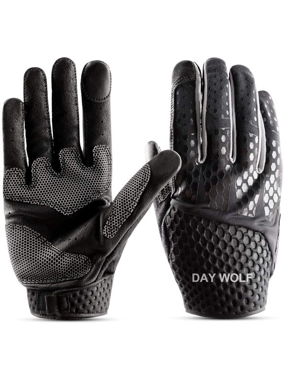 Workout Gloves, Full Palm Protection & Extra Grip, Gym Fishing Fencing Touchscreen Gloves for Weight Lifting, Training, Fitness, Cycling, Exercise (Men & Women)