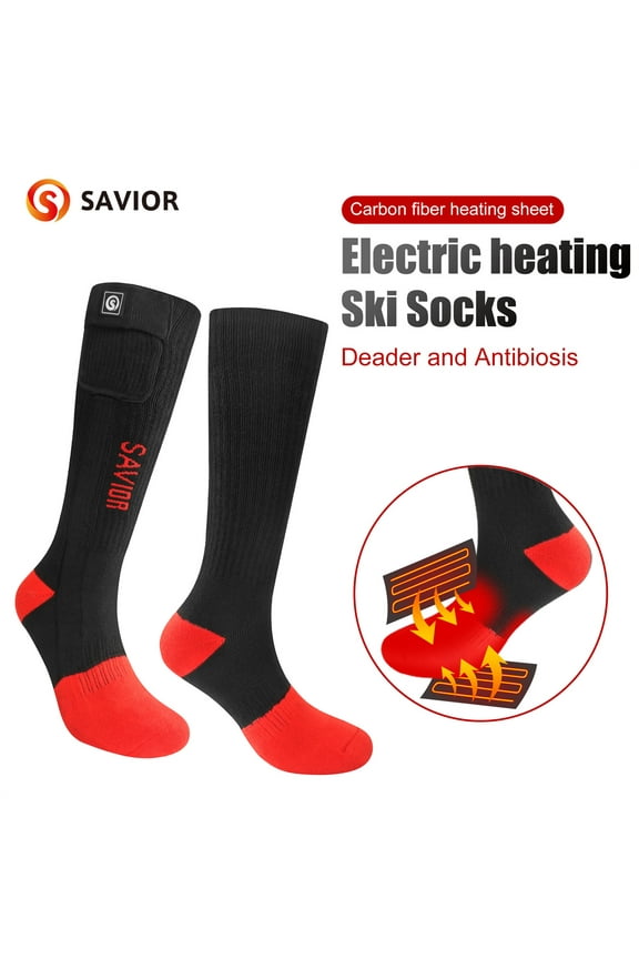 ed Socks 100% Pure Cotton Outdoor Sports Thermal Heating Socks Foot Warmer Electric Socks Warm Socks Cycling Skiing