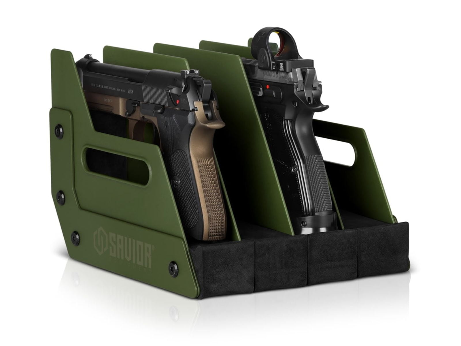 Savior Pistol Rack (4 Slots)(Green)