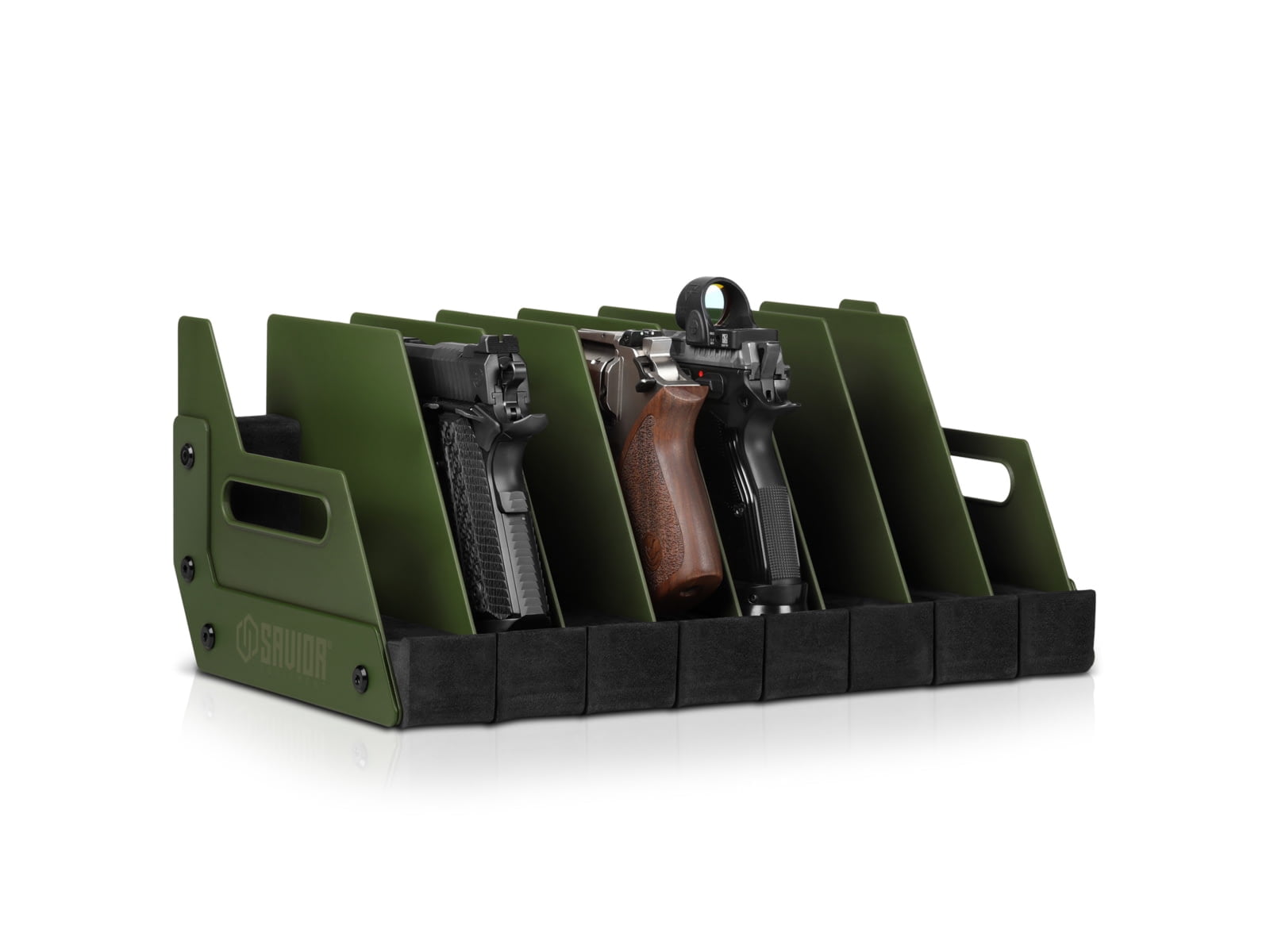 Savior Pistol Rack (8 Slots)(Green)