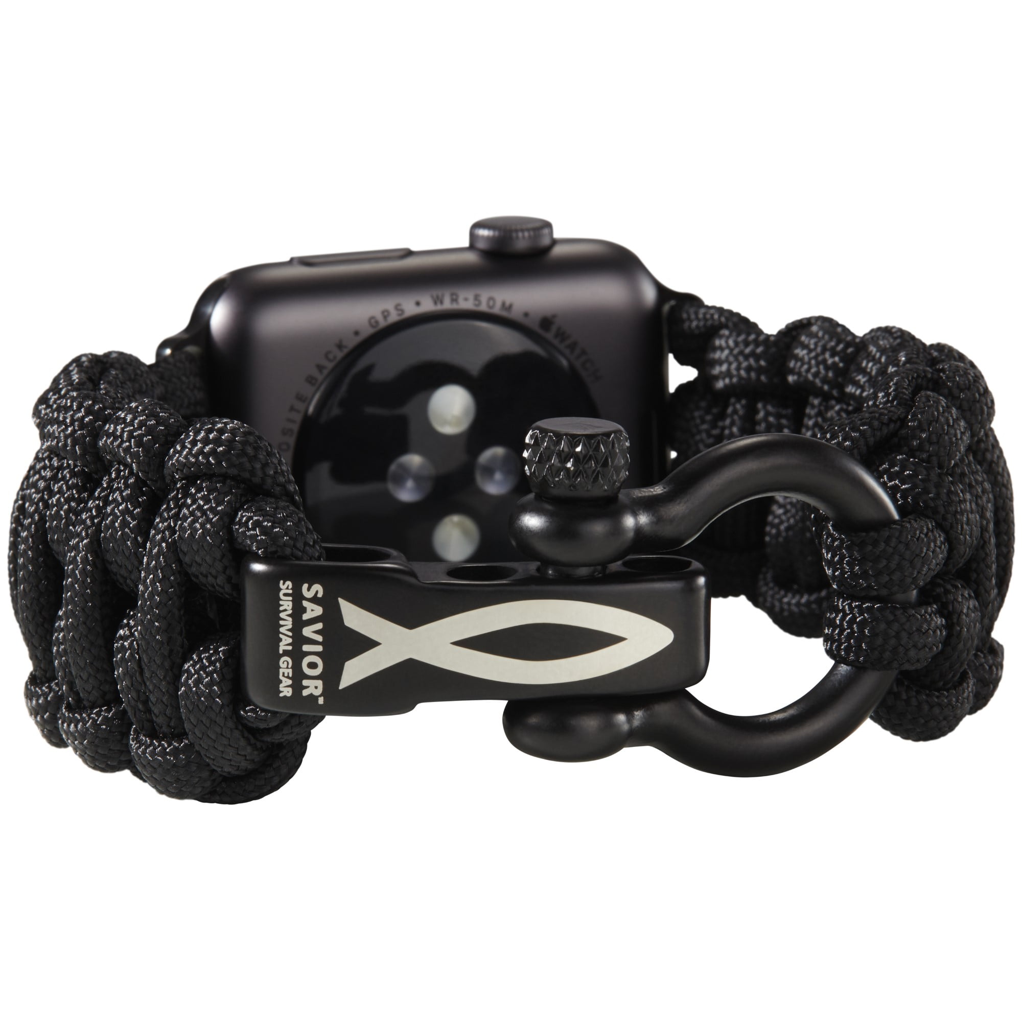 Savior Survival Gear Paracord Watch Band Compatible with Apple Watch