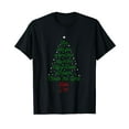 thumbnail image 1 of Savior is Born Bible Verse Christmas Tree Holiday Religious T-Shirt, 1 of 5