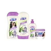 Savital Shampoo Complejo Hialuronico 510mL, Acondicionador Complejo Hialuronico 490mL, Tratamiento Complejo Hialuronico 425mL, Crema para peinar Complejo Hialuronico 275mL 4 Pack
