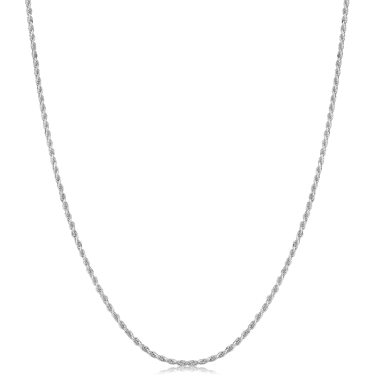 Savlano 925 Sterling Silver 5.5mm Figaro Chain Necklace - Italian Made, Hypoallergenic, Gift Box Included