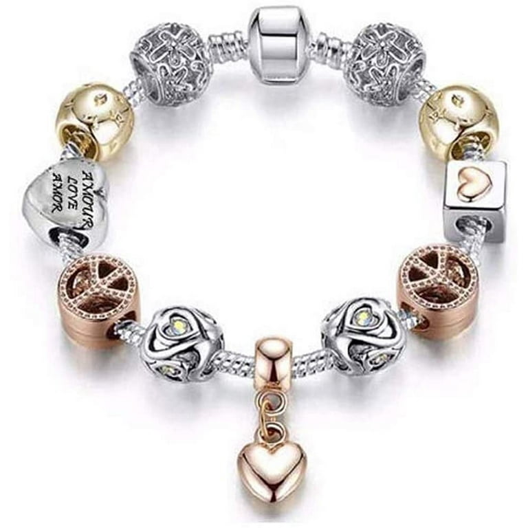 A company makes sales and sells charm bracelets