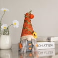 thumbnail image 1 of Savlot Mr and Mrs Fall Gnome Plush Thanksgiving Decorations Handmade Swedish Gnomes Plush Elf Scandinavian Autumn Tomte - Thanksgiving Table Ornament, Housewarming Present, 1 of 7