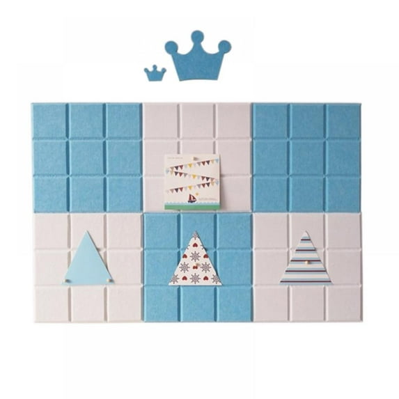 Savlot Nordic Style Felt Background Letter Board Photo Wall Household Message Display Home Decor Office Planner Schedule Board Photo Display Wall Decoration