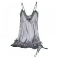 thumbnail image 1 of Savlot Women Lace Lingerie Babydoll Sexy Chemise Exotic Nightgowns Bridal Nightdress, 1 of 7