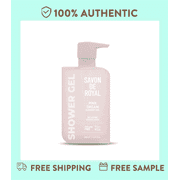 Savon De Royal Miracle Series Shower Gel, Pink Dream Relaxing Body Wash with Natural Plant Extracts, Vegan & Silicone-Free, 500ml 16.91 fl oz, 2 Pack