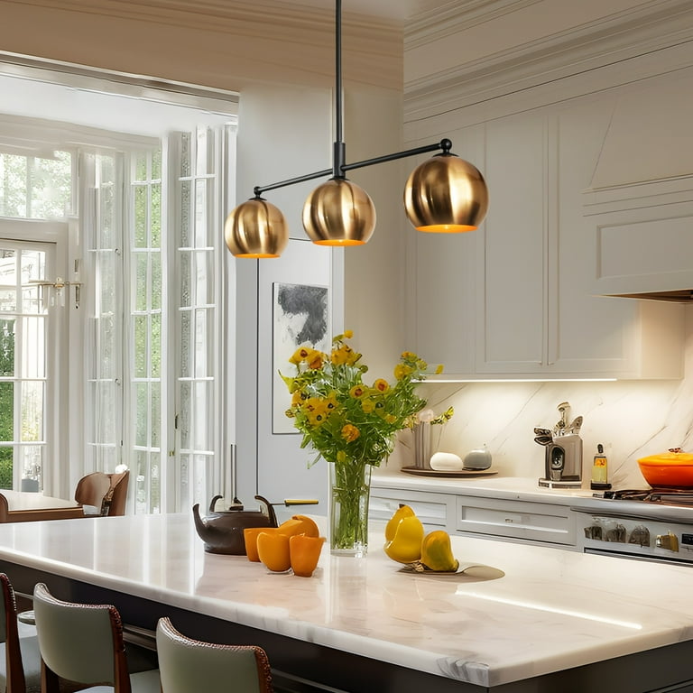 Golden Lighting Monroe Black Transitional Clear Glass Linear Kitchen Island Light Golden Lighting Monroe Black Transitional Clear Glass Linear Kitchen Island Light
