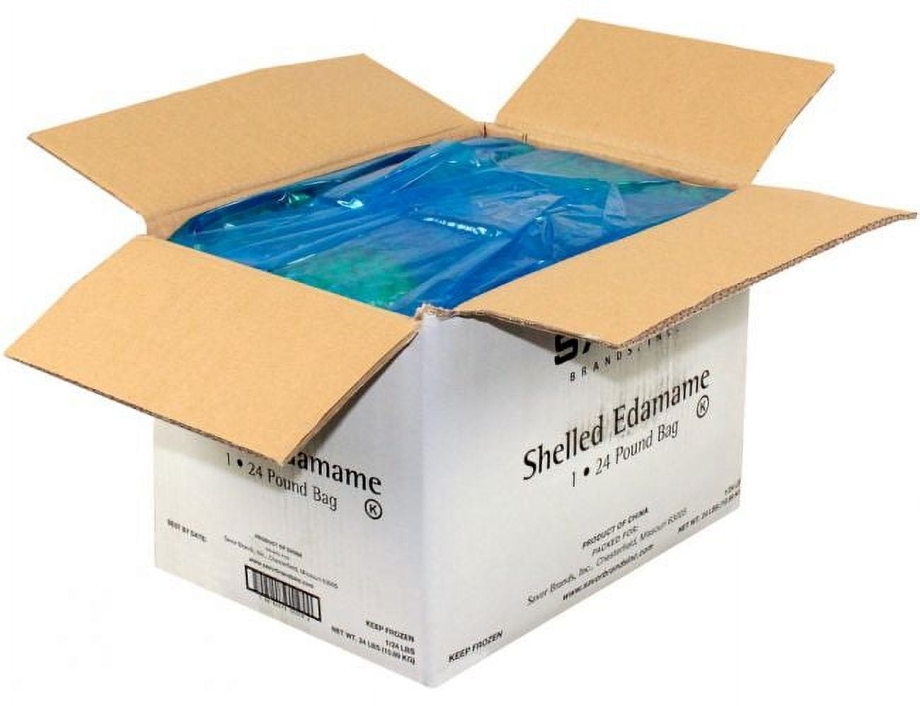 Savor Brands Shelled Edamame, 24 Pound 1 each.