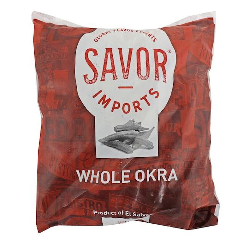 Savor Brands Whole Okra, 2.5 Pound -- 12 per case