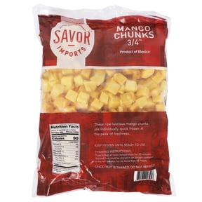 Savor Imports Mango Chunks, 5 Pound -- 2 per case.