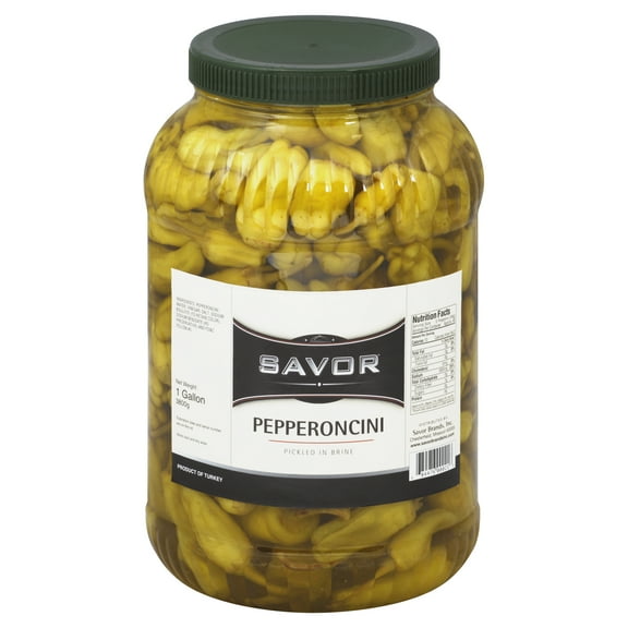 Savor, Pepperoncini Whole 1 Gallon (4 count)