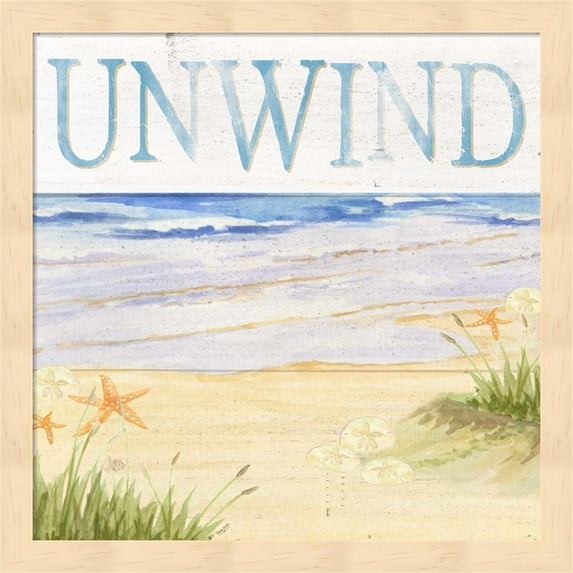 Savor the Sea IV by Tara Reed, Framed Wall Art, 13.25W x 13.25H